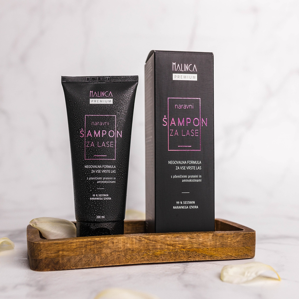 Shampoo naturale per capelli 200 ml