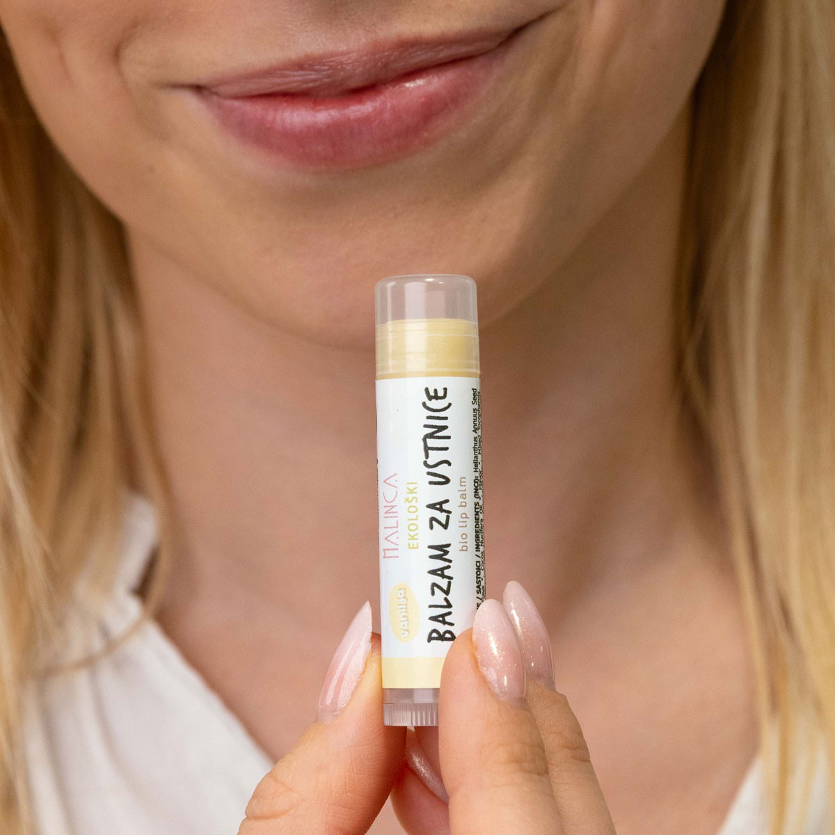 Balsamo labbra bio alla vaniglia