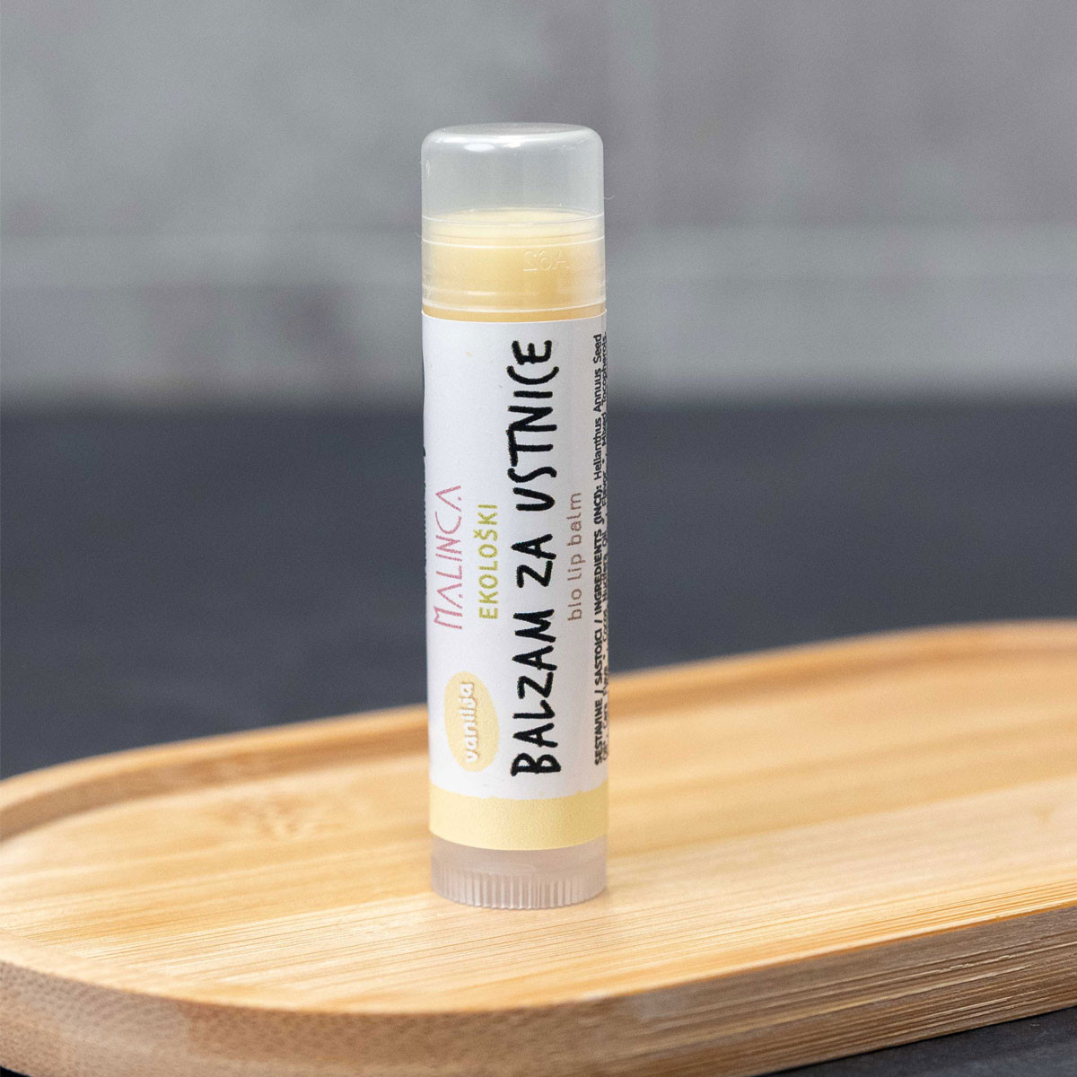 Balsamo labbra bio alla vaniglia