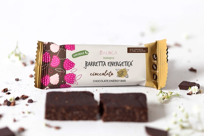 Barretta energetica bio al cioccolato