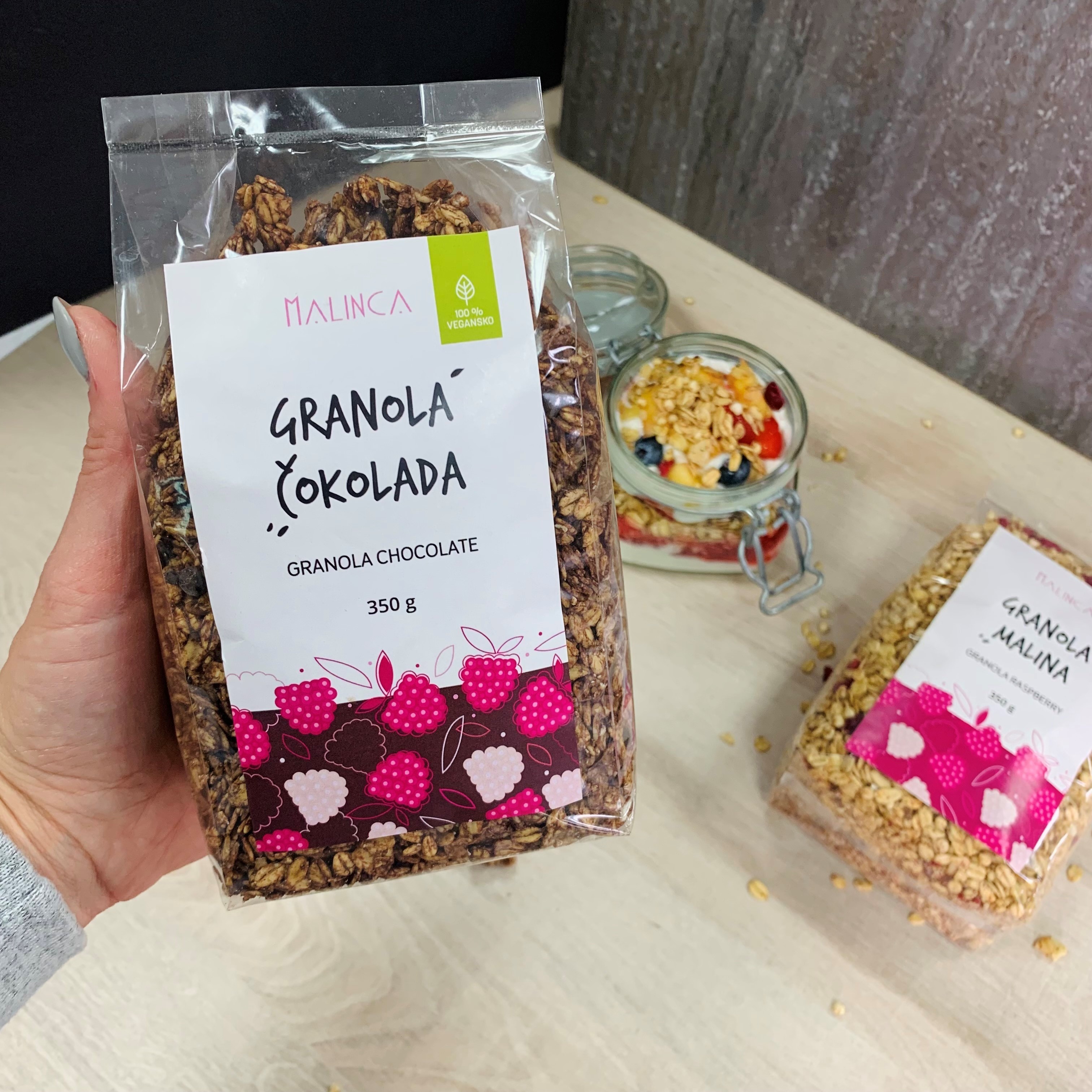 Granola al cioccolato fatta in casa