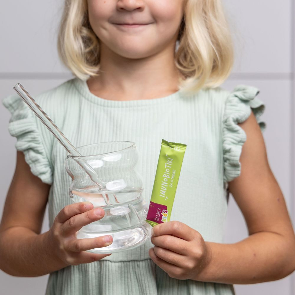 Immunobiotici in polvere senza gusto per bambini 