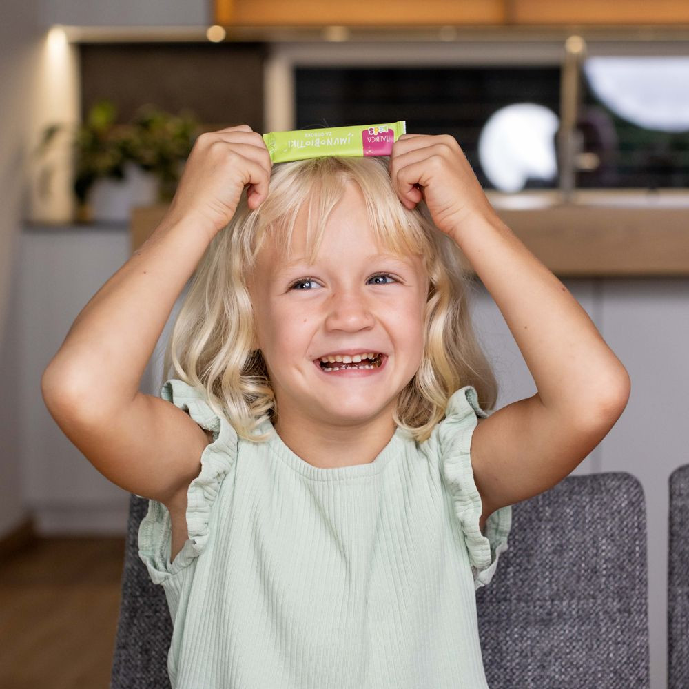 Immunobiotici in polvere senza gusto per bambini 