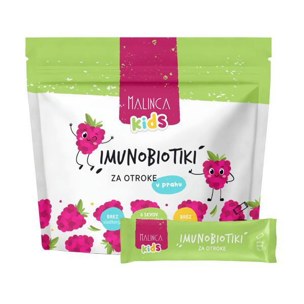 Immunobiotici in polvere senza gusto per bambini 