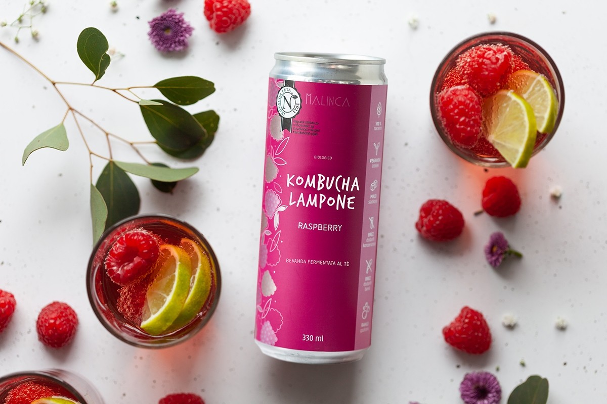 Kombucha lampone