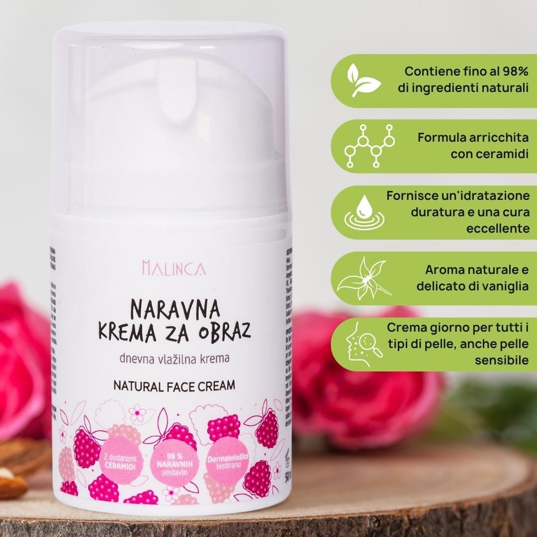 Crema viso idratante naturale 50 ml