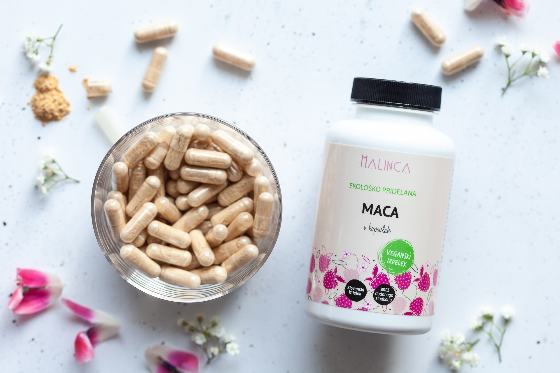 Maca in capsule