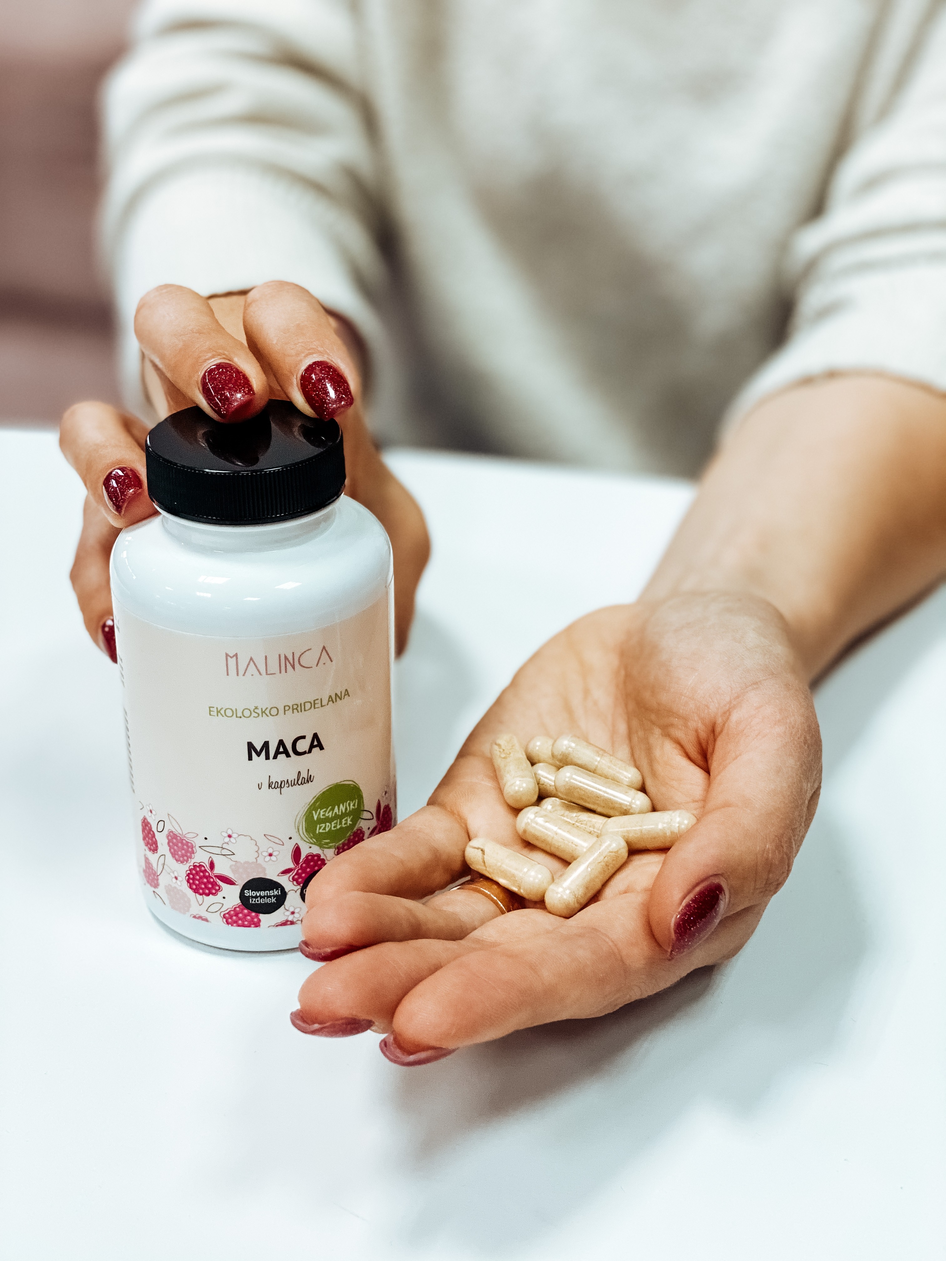 Maca in capsule