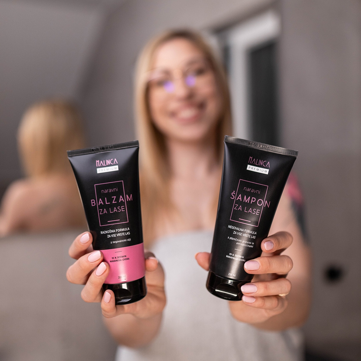 Balsamo naturale per capelli