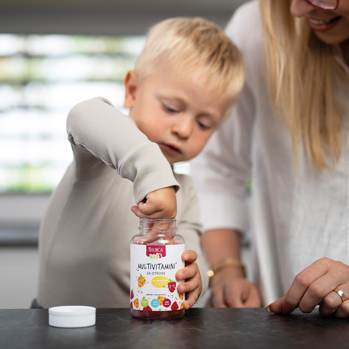 Multivitamine in caramelle gommose per bambini