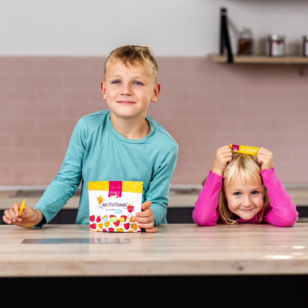 Multivitamine in polvere senza sapore per bambini