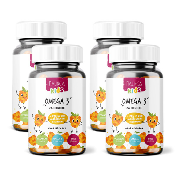 Omega 3 in caramelle per bambini 4 x