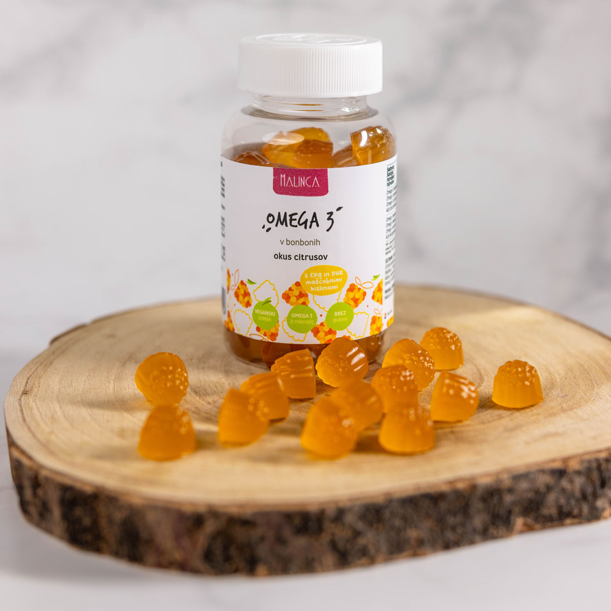 Omega 3 in caramelle gommose per adulti