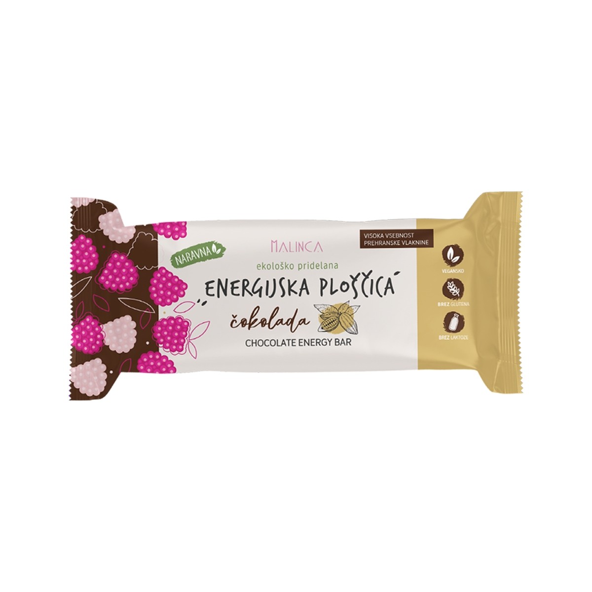 Barretta energetica bio al cioccolato