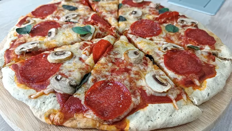 Pizza veloce senza lievitazione