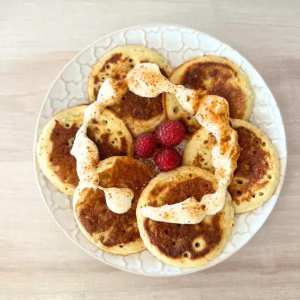 VIDEO: Mini pancake proteici