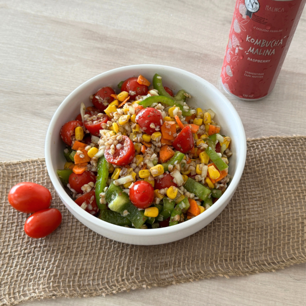 Insalata con grano saraceno