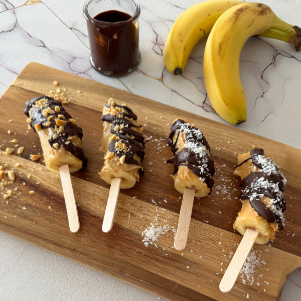 Stecchi gelato alla banana