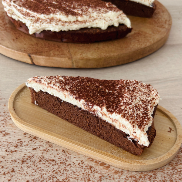 Foto di Pan di Spagna con crema al mascarpone